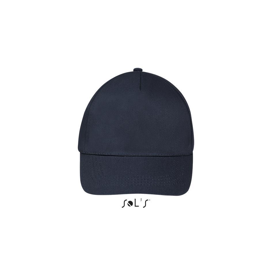 Gorra Promocional MARNAULA Buzz 88119 Ideal para Merchandising, Eventos y Uniformes, Tejido 100% Algodón con Panel Frontal Liso para Impresión