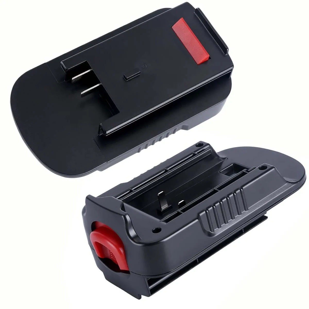 20V To 18V Battery Adapter For HPA1820 HPB18 A1718 Li-ion To NiCd/NiMH Power Tool Converter With Quick Release Black