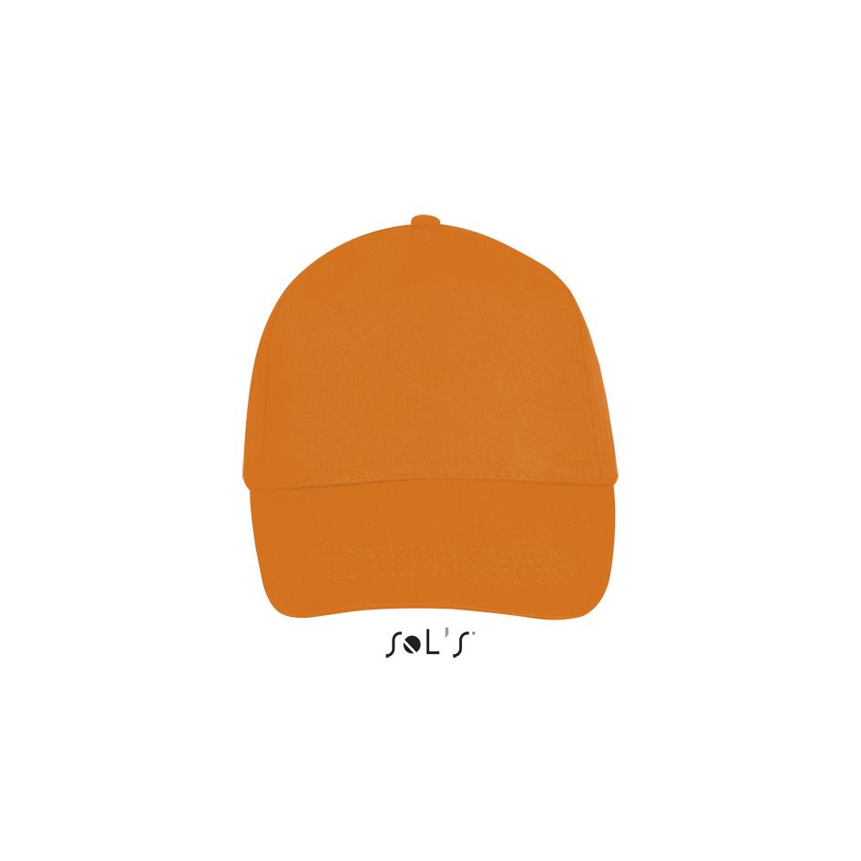 Gorra Promocional MARNAULA Buzz 88119 Ideal para Merchandising, Eventos y Uniformes, Tejido 100% Algodón con Panel Frontal Liso para Impresión
