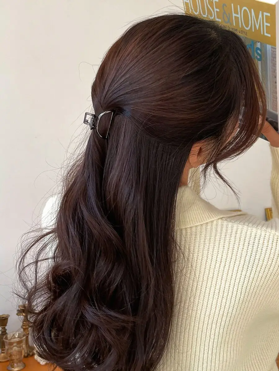 DAZY Large Hair Claw Casual Claw Clips Hair Clips Hair Jaw Clip Hair Clamps Hair Clutch Hair Catcher Clip