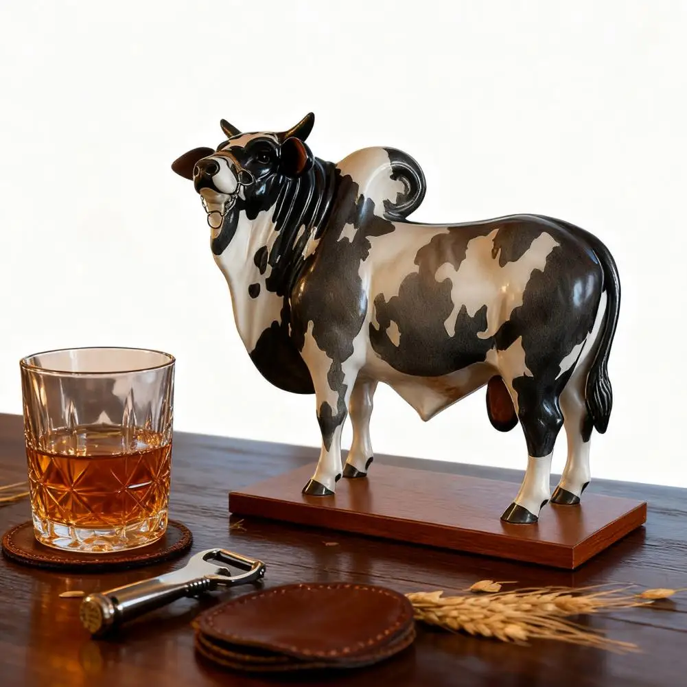 Bull Vodka Dispenser 2l Bull Liquor Dispenser Decanter Brazilian Cattle Beverage Container Home Kitchen Bar Accessory for Wine