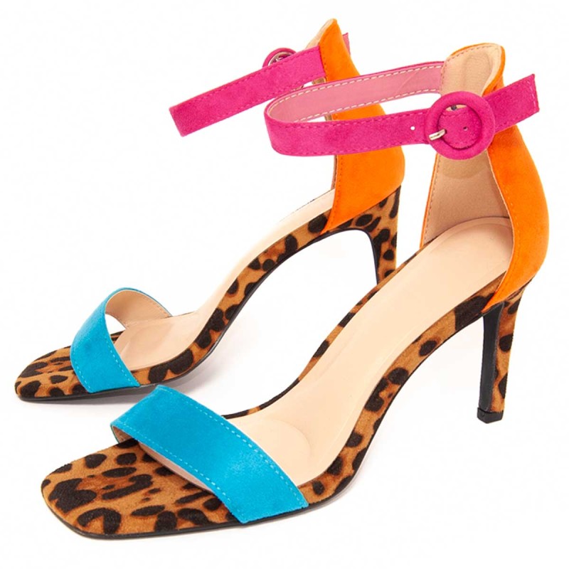Sandalia De Tacón Para Mujer. Montevita Annamensal 104980