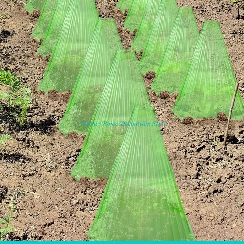 H7BF 10/20/30pcs Plant Cover Anti-frost Greenhouse Indoor Outdoor Gardebn Yard
