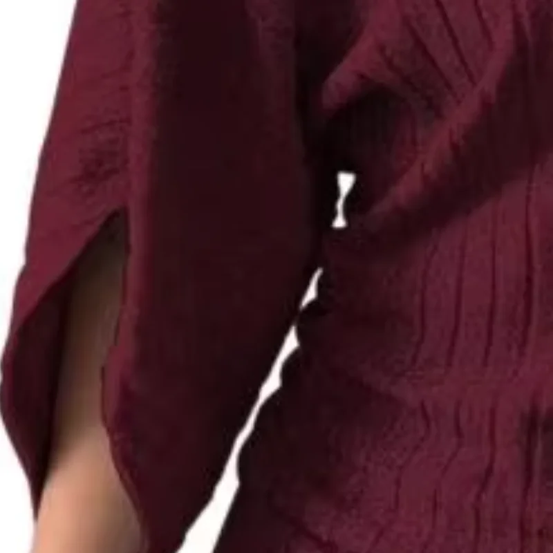 Women Loose Bat Sleeve Tops V Neck Vertical Striped Texture Knitted Slim Fit Casual Tops Pure Color Tops Daily Wear
