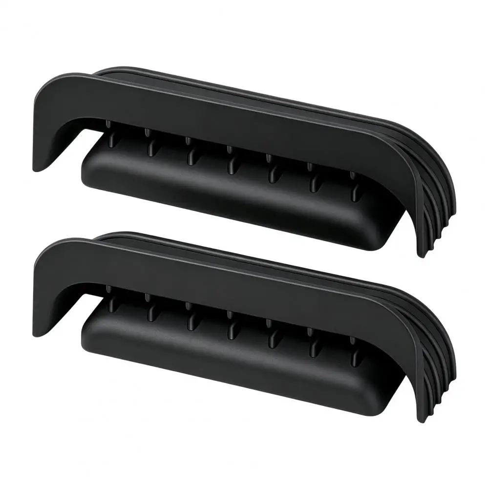 Air Fryer Handle Cover 2pcs Silicone Handle Covers Non-slip Heat Resistant Grip Sleeves Thermal Protection for Ninja for Air