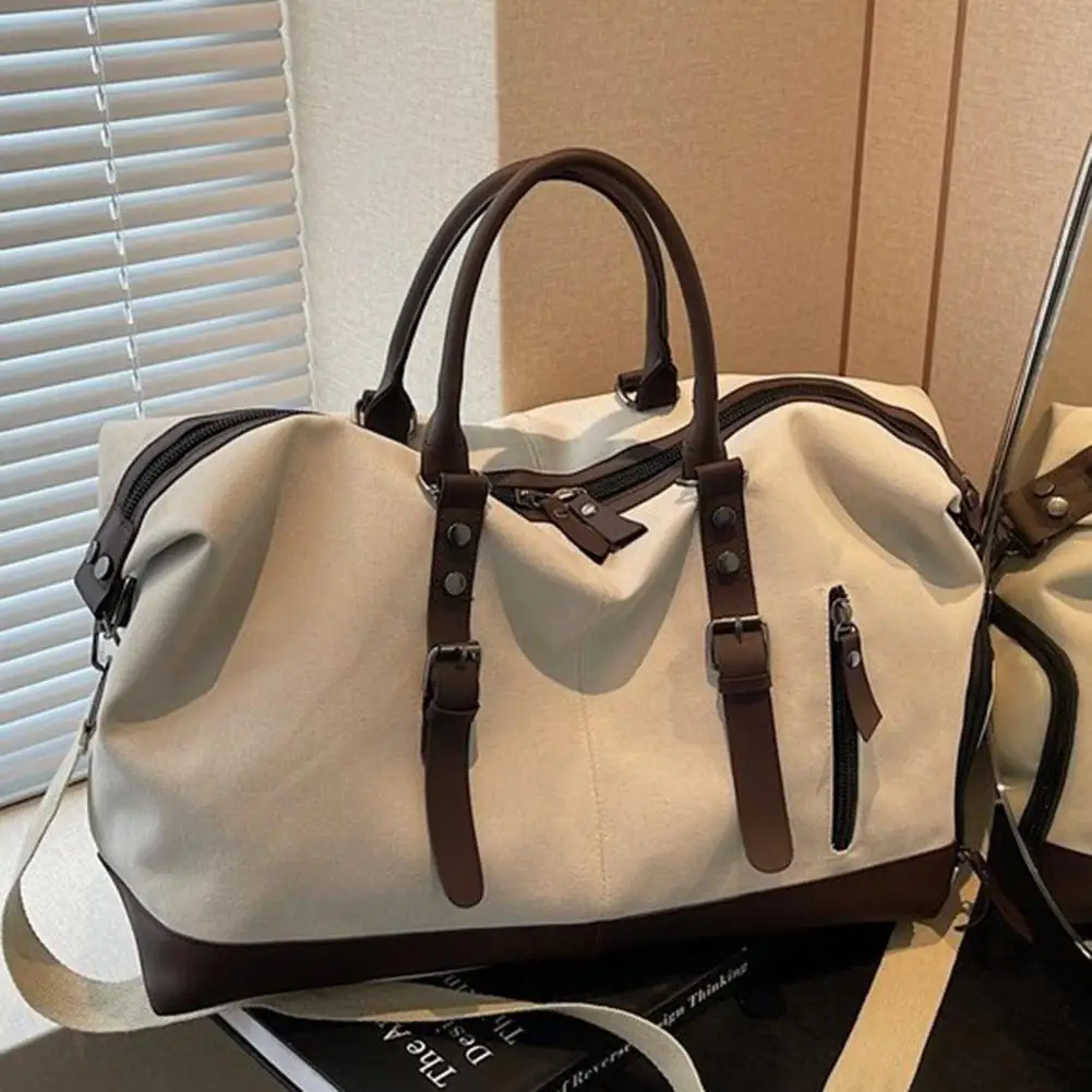 Travel Bag with Shoe Compartment Weekender Duffle Bag with Shoe Compartment Carry-on Travel Tote for Women Overnight Gym Yoga