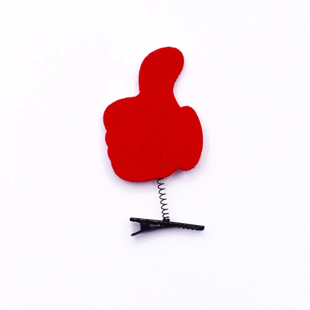 1pc Hot Sale WiFi Funny Hair pin Question Mark 3D Bangs Hairpin Sweet Cute Duckbill Hair clips Styling Tool