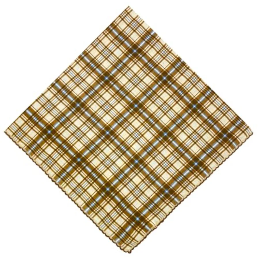 21x21 inches 100% Cotton Bandana for Women - Soft Square Scarf, Multi-Purpose Head Covering, Hair Bandana