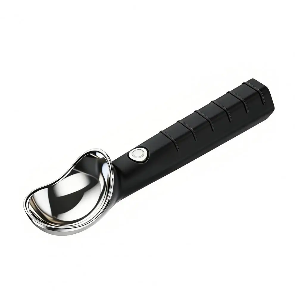 Electric Dessert Scooper Electric Ice Cream Scoop Rechargeable Stainless Steel Ice Cream Scooper Nonstick Gelato Yogurt for Hard