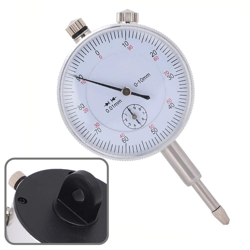 0-10mm Aluminum Alloy For Dial Indicator 0.01mm Accuracy Pointer Type Mechanical Inner Diameter Gauge For Manufacturing Equipmen