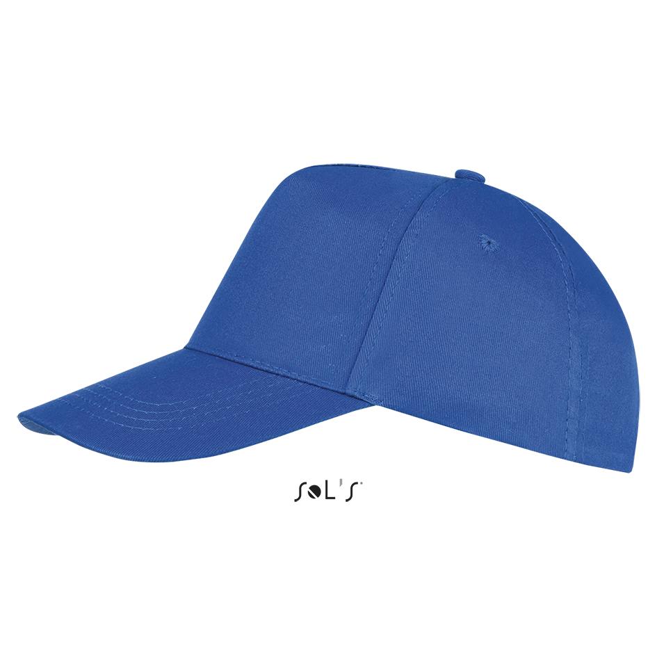 Gorra Promocional MARNAULA Buzz 88119 Ideal para Merchandising, Eventos y Uniformes, Tejido 100% Algodón con Panel Frontal Liso para Impresión