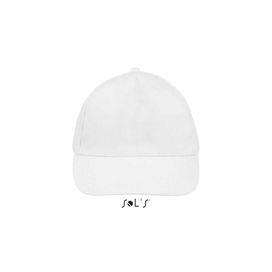 Gorra Promocional MARNAULA Buzz 88119 Ideal para Merchandising, Eventos y Uniformes, Tejido 100% Algodón con Panel Frontal Liso para Impresión