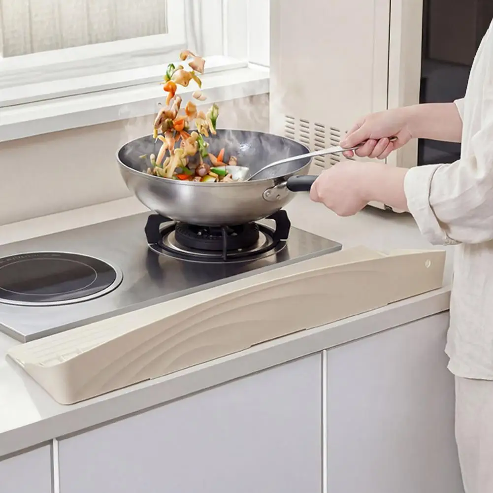 Splash Kitchen Accessory Silicone Sink Splash Guard Easy Install Water Stopper for Kitchen Countertops Anti-splash for Bathroom