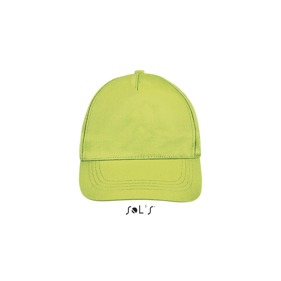 Gorra Promocional MARNAULA Buzz 88119 Ideal para Merchandising, Eventos y Uniformes, Tejido 100% Algodón con Panel Frontal Liso para Impresión