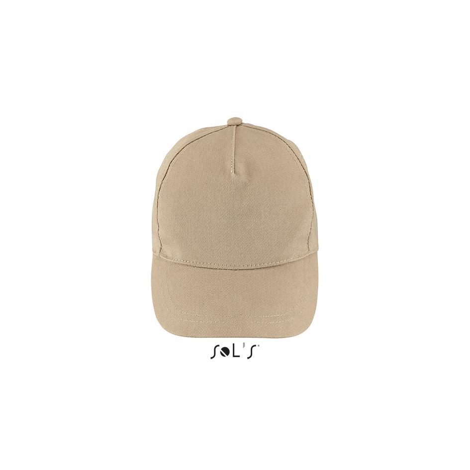 Gorra Promocional MARNAULA Buzz 88119 Ideal para Merchandising, Eventos y Uniformes, Tejido 100% Algodón con Panel Frontal Liso para Impresión