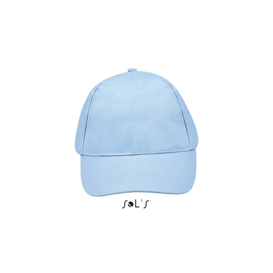 Gorra Promocional MARNAULA Buzz 88119 Ideal para Merchandising, Eventos y Uniformes, Tejido 100% Algodón con Panel Frontal Liso para Impresión