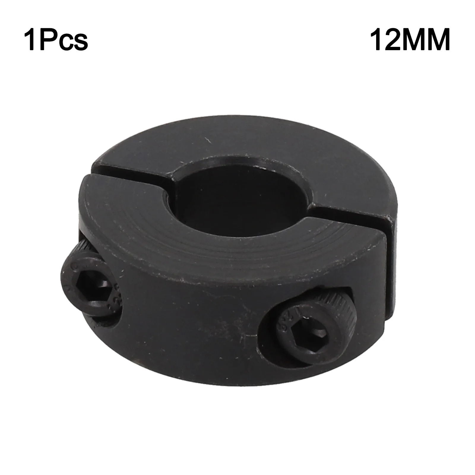 Split Fixed Ring Clamp for Industrial Shafts 12mm to 40mm Two Piece Design for Enhanced Safety and Reliability