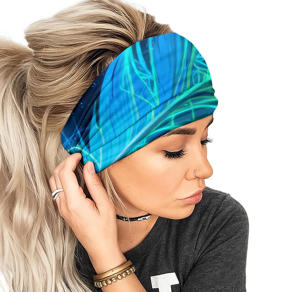 0401 women's lace headband - modern, elegant, and sporty. perfect for yoga, fitness, running, and everyday wear. one piece