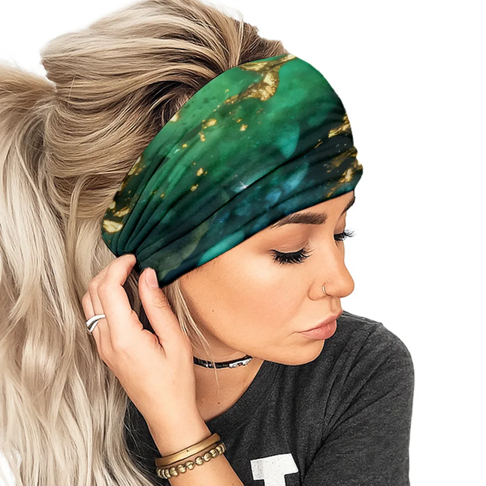 0446 women's lace headband - modern, elegant, and sporty. perfect for yoga, fitness, running, and everyday wear. one piece