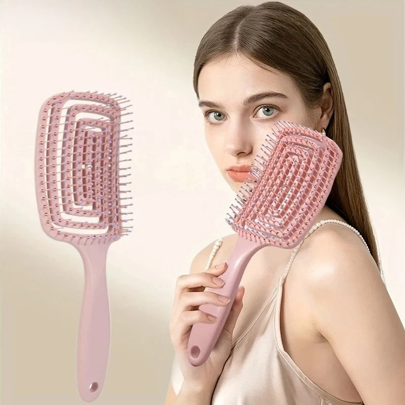 Volumizing Detangling Hair Massage comb Hair Massage Comb with Hollowed-Out Design hair styling tools for real hair wigs