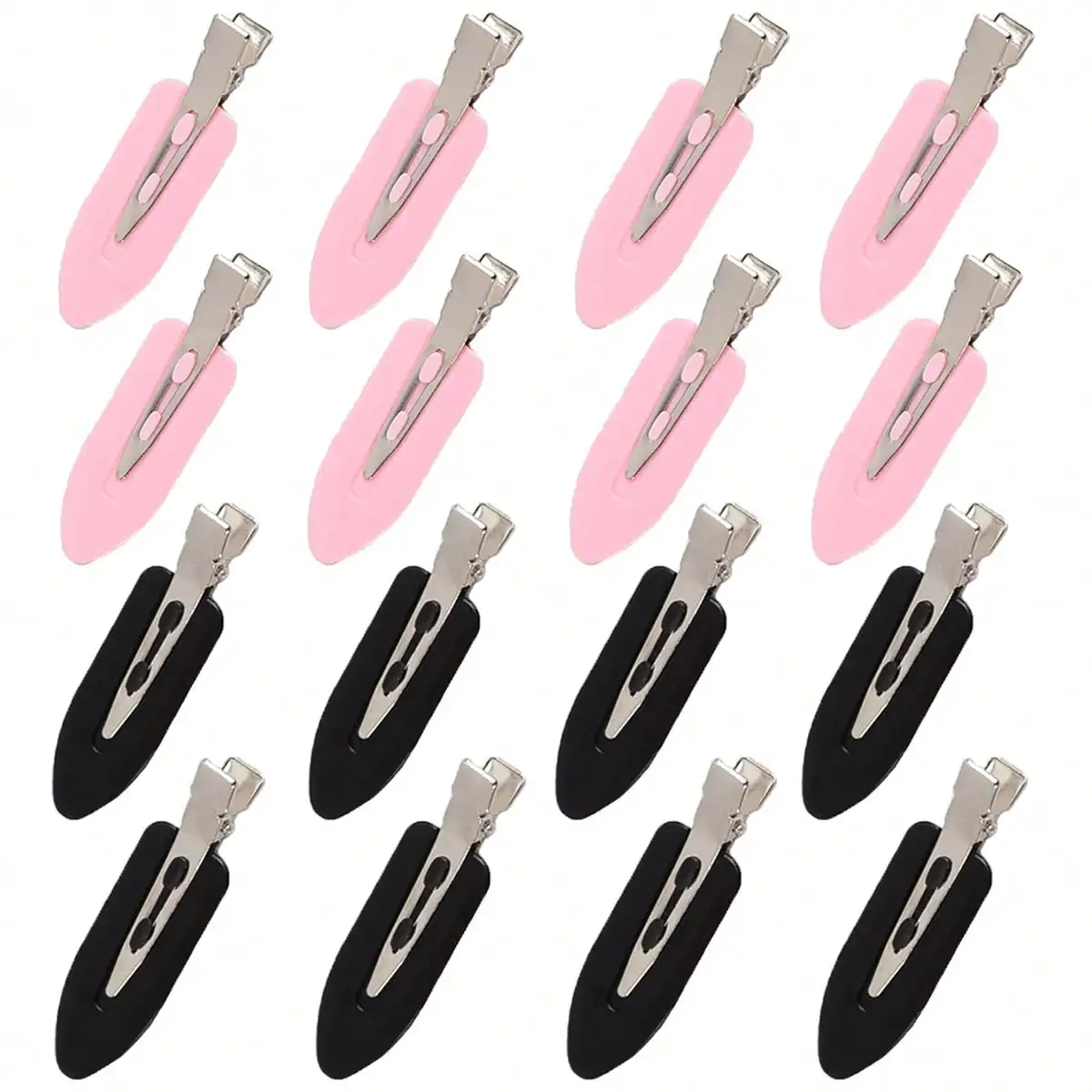 20 Seamless Basic Hair Clips, Suitable for Women and Girls' Hair Styling, Non-Bending Hair Clips, Fashionable Hair Accessories