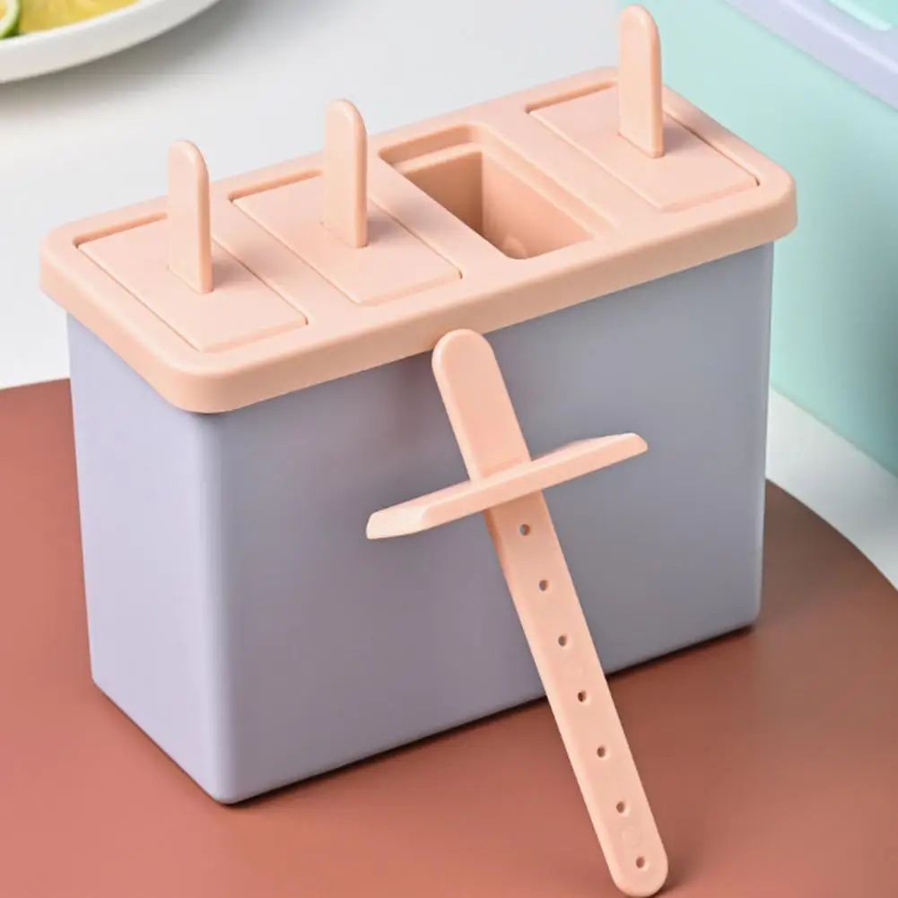 Push Up Maker Diy Mold Set with Lid -free Plastic Ice Pop Maker Easy-release Ice Cream Molds for Homemade Treats Summer Fun Easy