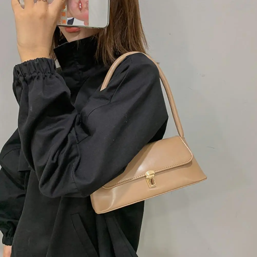 Retro French Style Shoulder Bag Women Small Hobo Handbag Underarm Shoulder Purse for Mobile Phone Lipstick Dating Party Bag