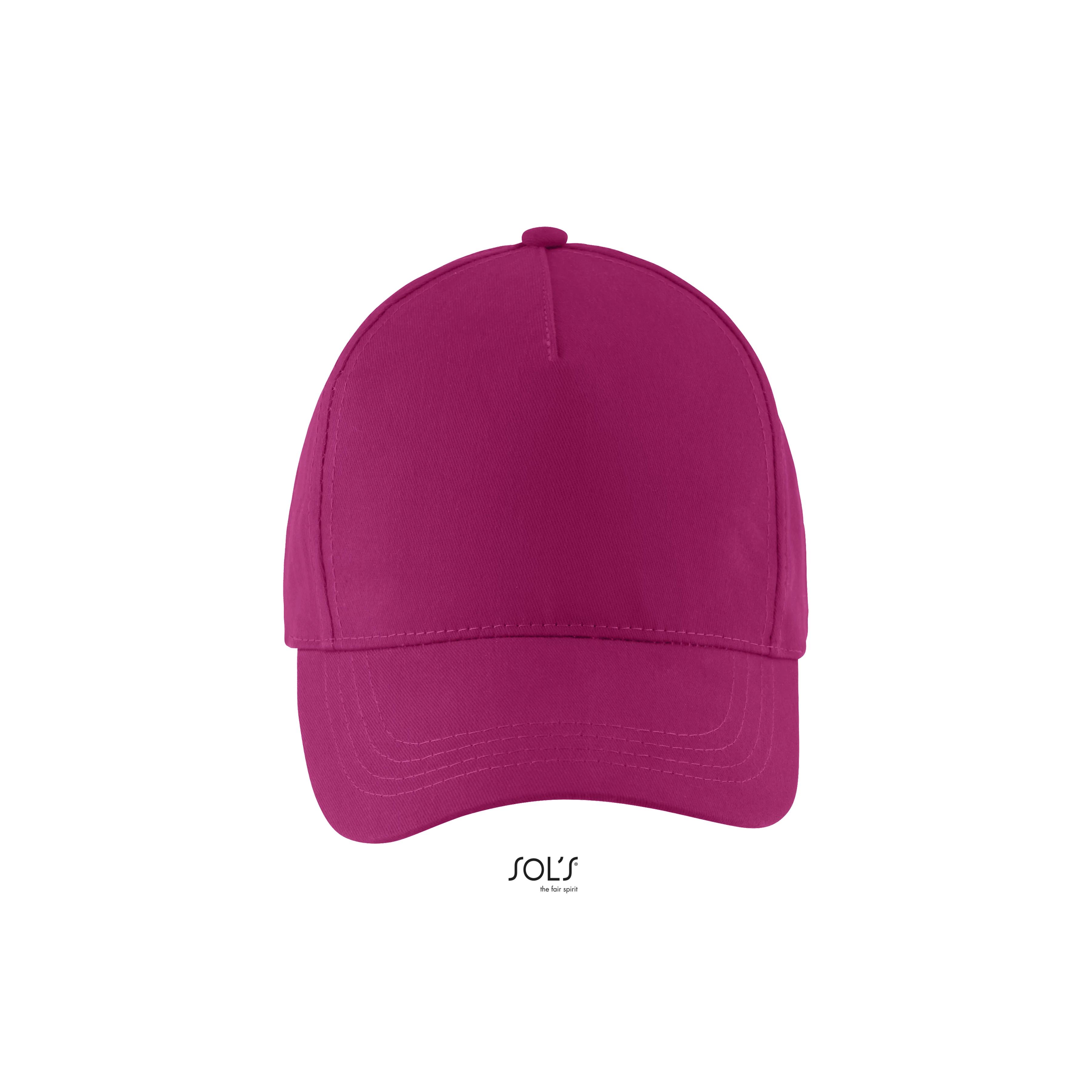 Gorra Promocional MARNAULA Buzz 88119 Ideal para Merchandising, Eventos y Uniformes, Tejido 100% Algodón con Panel Frontal Liso para Impresión