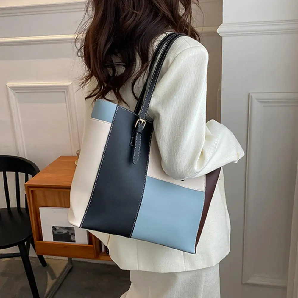 Fashionable Shoulder Bag Large Capacity Handbag Stylish Commuter Bag Tote Purse for Women Work Daily Life Parties Dating