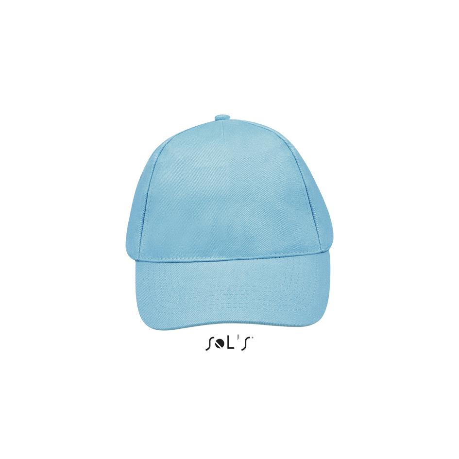 Gorra Promocional MARNAULA Buzz 88119 Ideal para Merchandising, Eventos y Uniformes, Tejido 100% Algodón con Panel Frontal Liso para Impresión