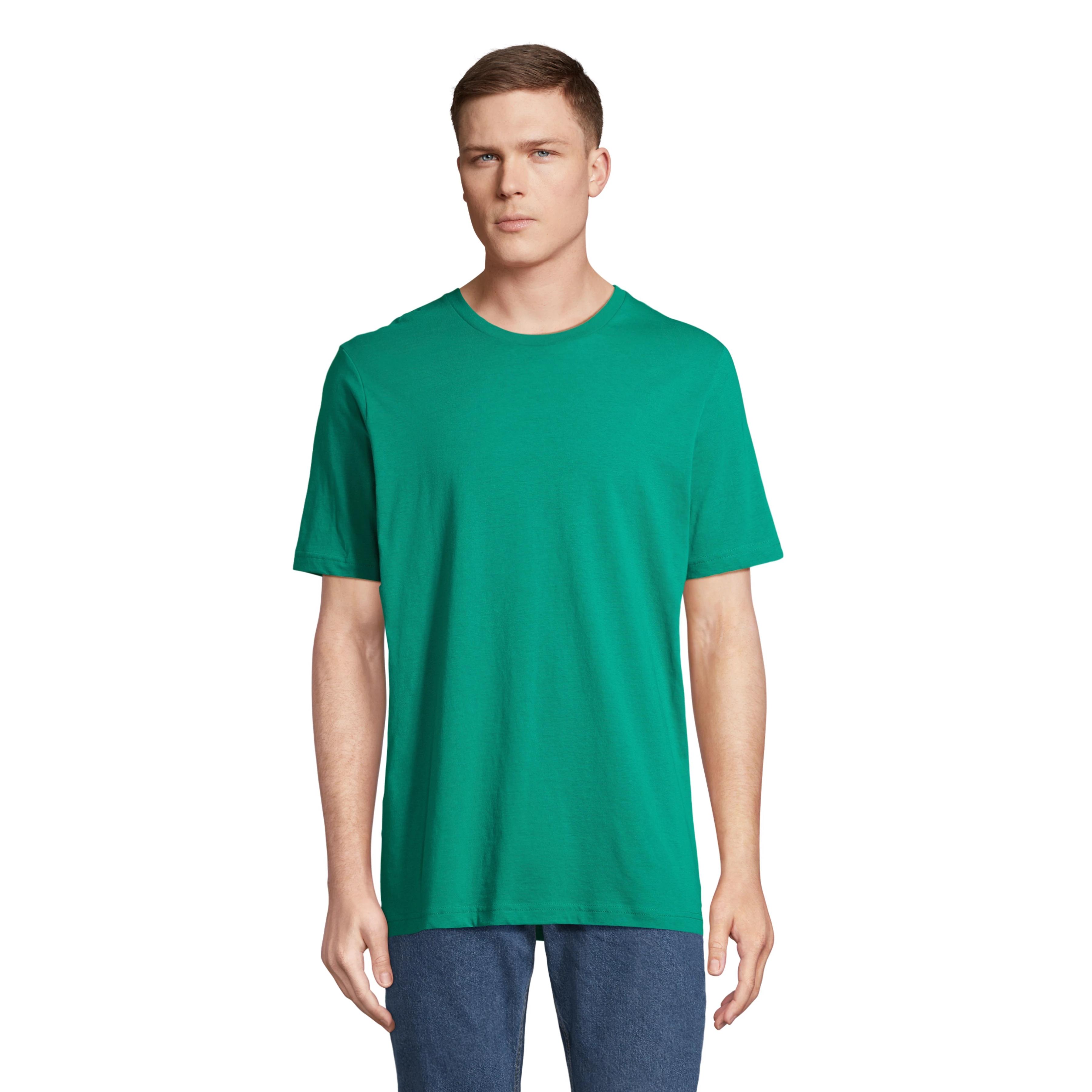 Camiseta de Algodón Peinado Ringspun para Hombre por SOL'S, Modelo TUNER con Certificación COTTON USA™, Corte Loose Fit Ideal para Verano, Cuello Acanalado y Costuras Reforzadas