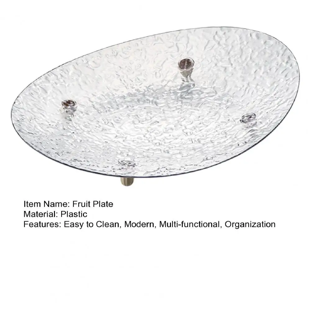 Fruit Bowl Fruit Plate Cake Dishes Tray Birthday Party Snack Fruit Dessert Plate Tableware For Wedding Party Home Decor
